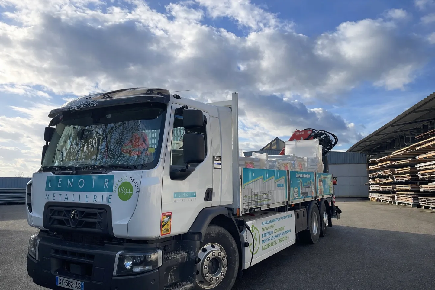 Camion électrique Lenoir Metallerie