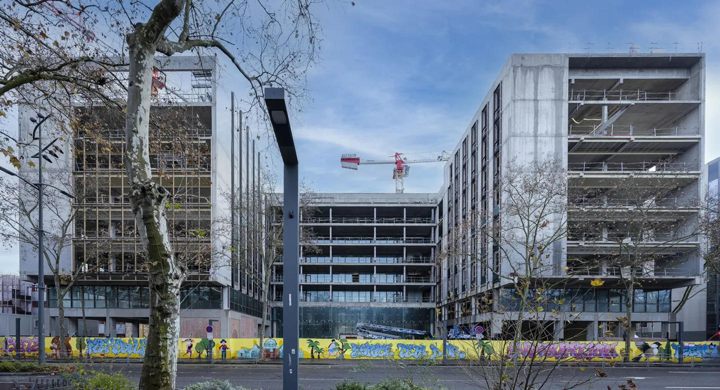 Chantier de l'ancien Espace Tête d'Or
