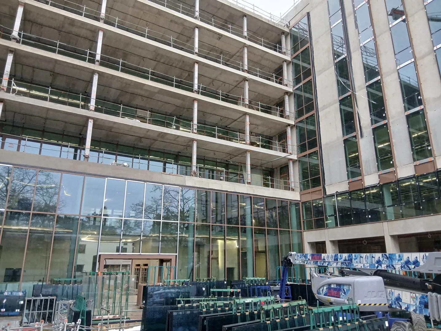 Chantier de l'ancien Espace Tête d'Or