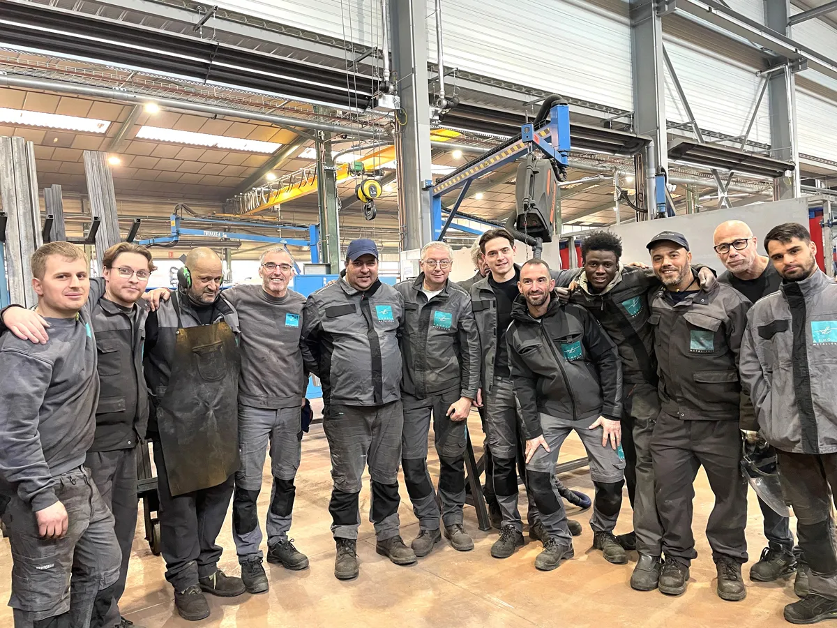Équipe acier de Lenoir Metallerie