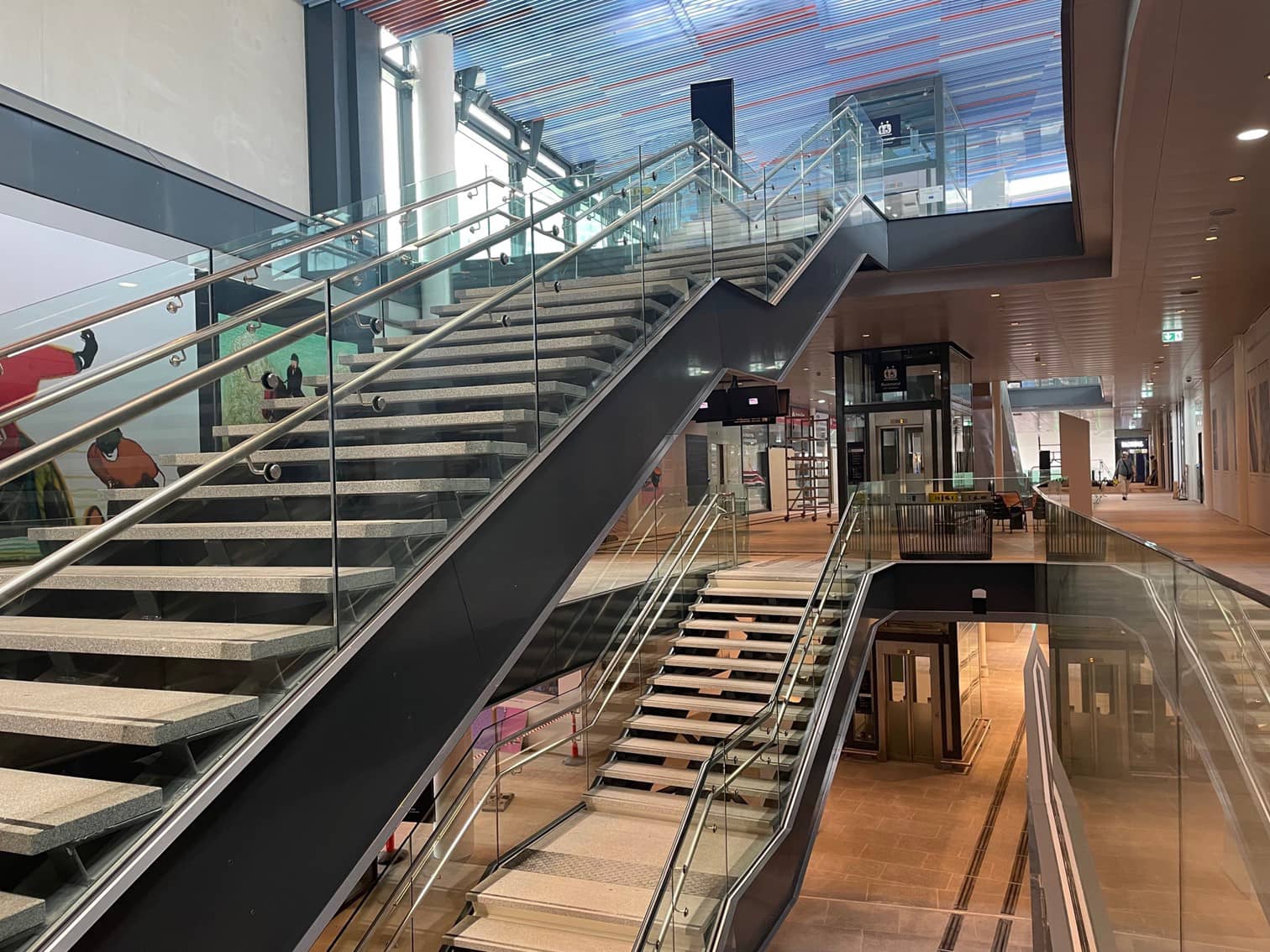 Escaliers - Hall & Galerie Béraudier à Lyon La Part-Dieu