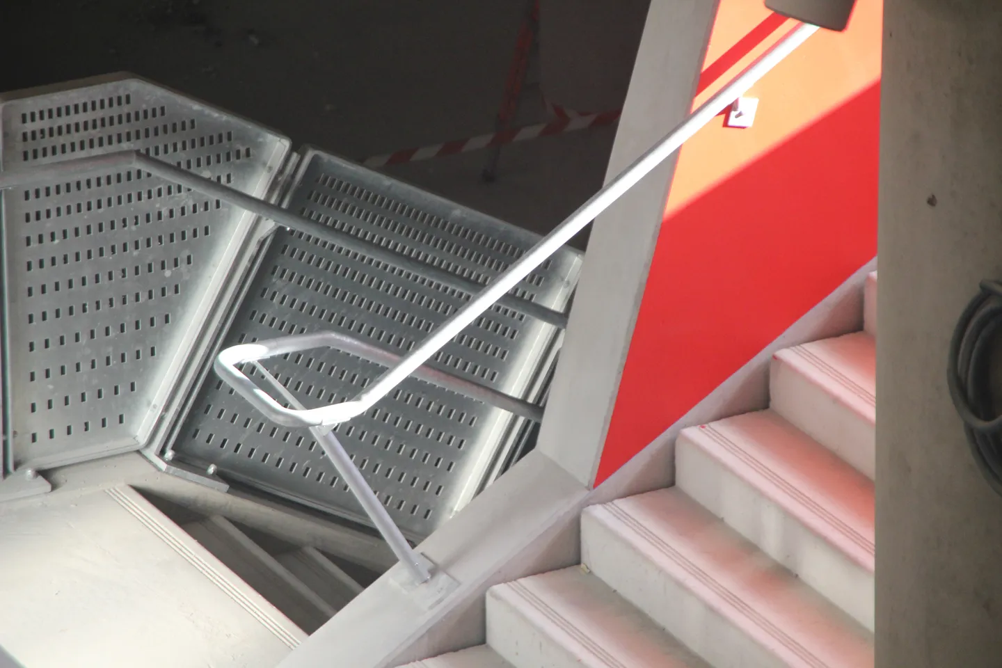 Main courante du Groupama Stadium