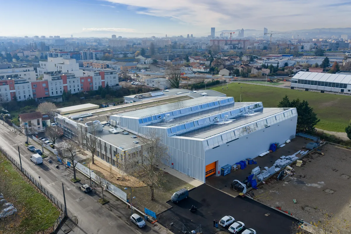 Première tranche de travaux de l'extension